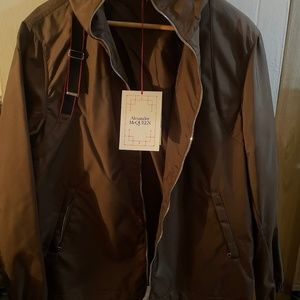 Alexander Mcqueen Lightweight Side-Strap Jacket